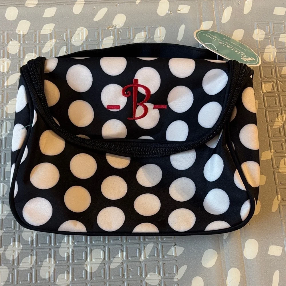 NWT B monogram Toiletries Bag
